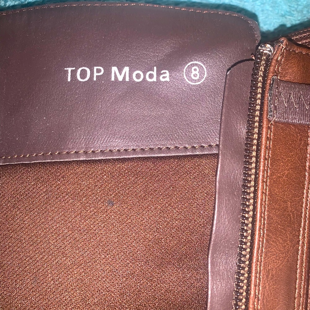 TOP Moda Woman’s Rider Heeled Boots - Picture 3 of 7
